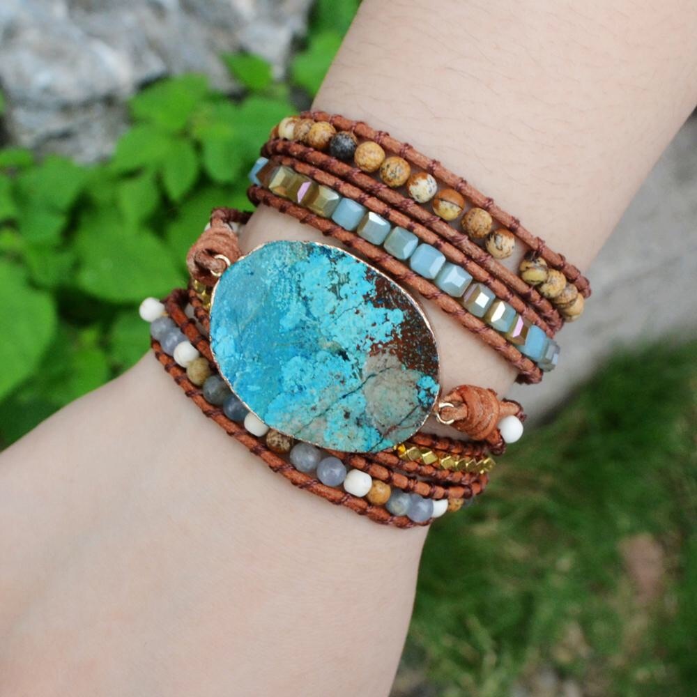 Druzy bracelet